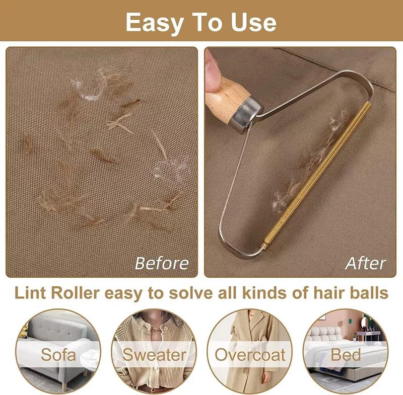 Portable Lint Remover Pet Fur Clothes Fuzz Shaver Jumper Trimmer Roller Reusable 3