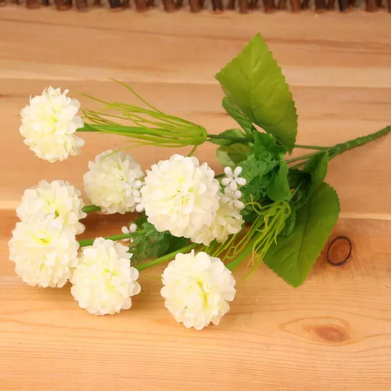 Artificial Flowers Silk Fake Plants UV Resistant Home In/Outdoor Garden Decor 2