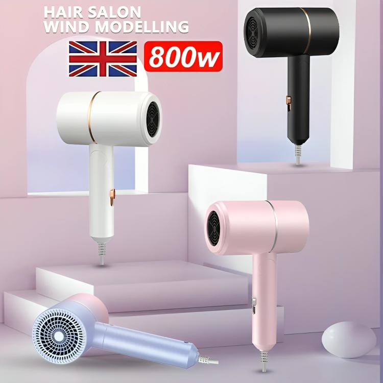 Professional Hair Dryer, Foldable Quick Drying Ionic Hairdryer with Concentrator, Portable Travel Hairdryer with Heating and Cool Button for Multi Women Man Hairstyles, for Home Salon Travel 8