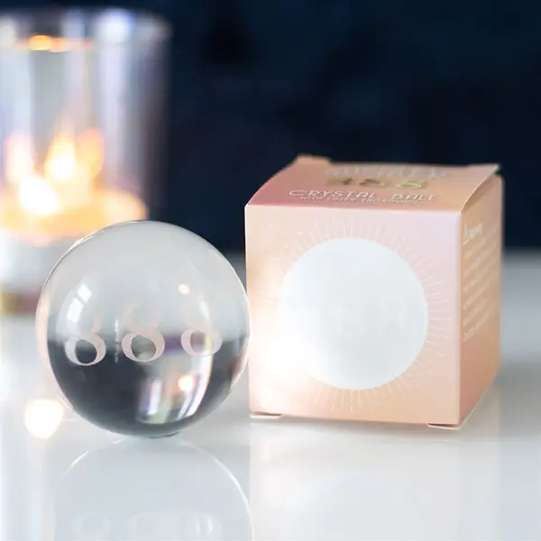 888 Angel Number Crystal Ball for Spiritual Healing 0