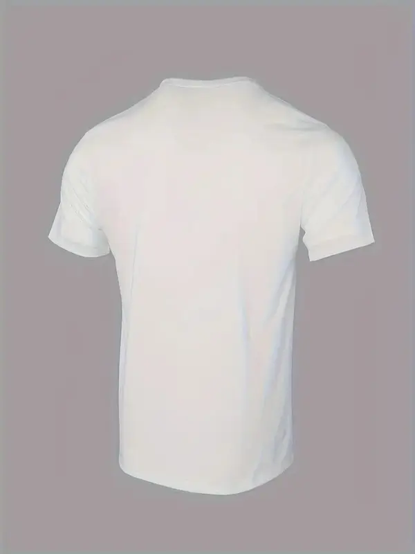 Men's Casual Henley T-Shirt Stylish V-Neck, Short Sleeve, Button-Up Design, Soft Stretch Fabric, Relaxed Fit, Comfortable and Versatile, Perfect for Summer Outings, Outdoor Activities, Gym, Beach Day, Casual Fridays at Work,Travel, Ideal for Everyday Wear 5