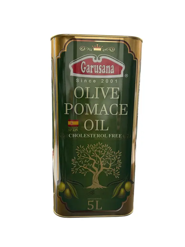Garusana Olive Pomace Oil 5L – Cholesterol-Free – Spanish 100% Olive Oil Blend with Extra Virgin Oil -Premium Quality 3