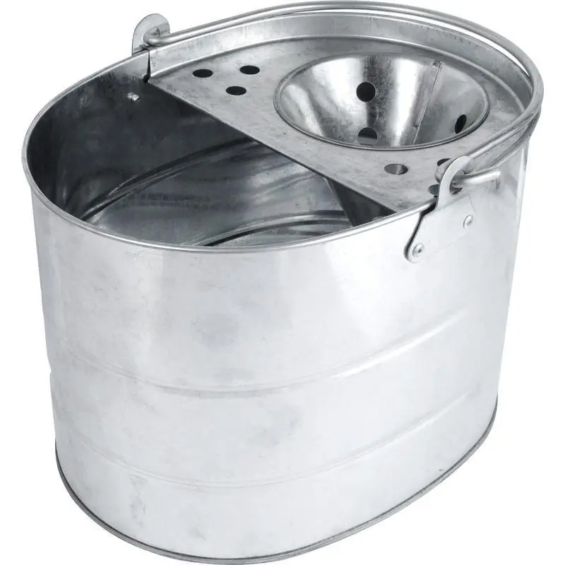 Metal Mop Bucket Kitchen Bathroom Use - Home Supplies 0