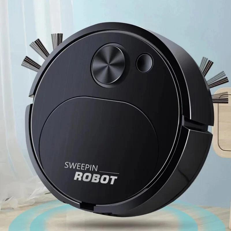 Robot Vacuum Cleaner Rechargeable Smart Sweeping Automatic Floor Mop Sweeper UK 3