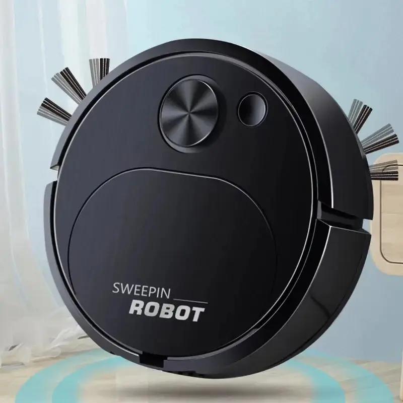 Robot Vacuum Cleaner Rechargeable Smart Sweeping Automatic Floor Mop Sweeper UK 3
