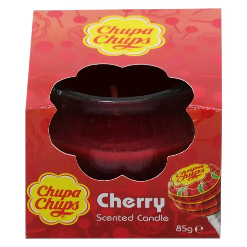 Chupa Chups Scented Boxed Candle 85g All Scents Available ~ Sweets Inspired Household Fragrance Pack (Choose Your Scent) Suitable For Use As Decoration or As A Room Air Freshener With Long Lasting Burn Time Giving The Room A Sweet And Refreshing Smell 2