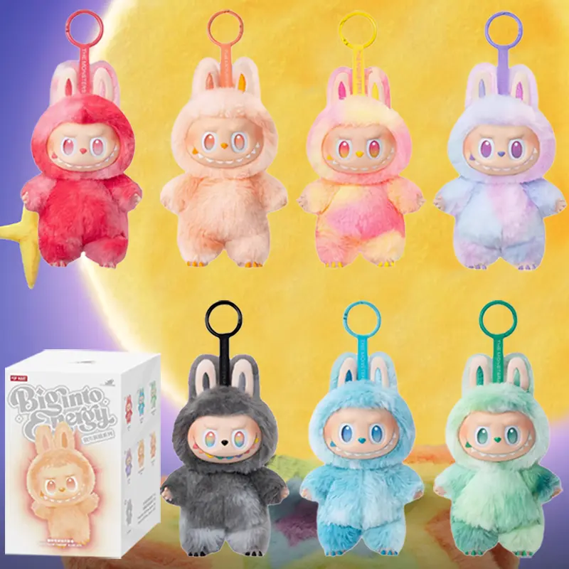 Anime Figure Bag Chains,V1/V2/V3 Labubu Key Chains,  Labubu Cartoon Bag Chains, Cartoon Key Chains, Cute Monster Key Chains, Cute Bag Chains,Gifts