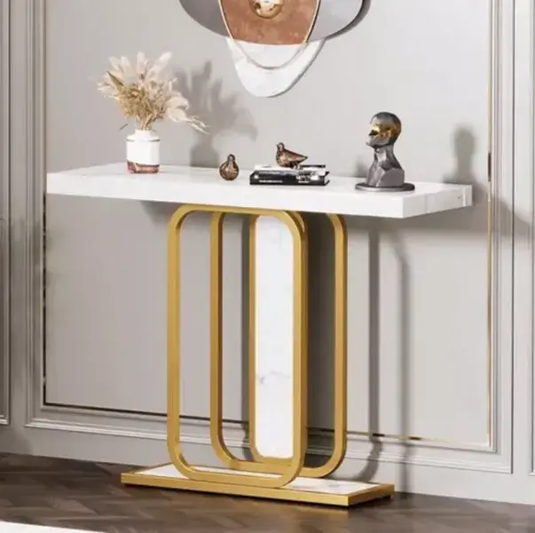 Tribesigns Console Table, 105cm Entryway Foyer Table, Modern Hallway Table