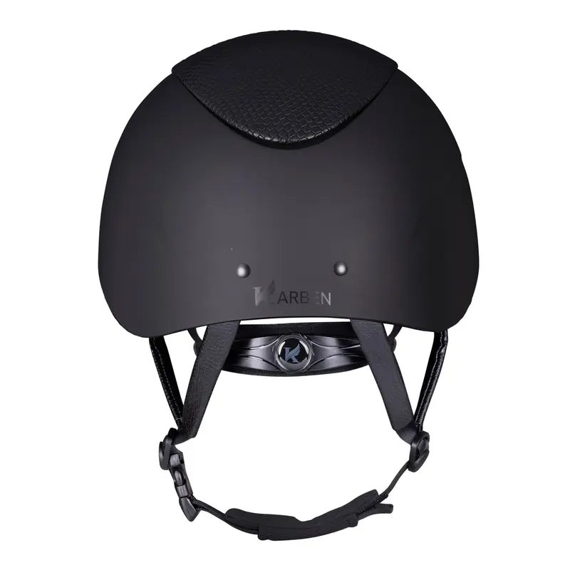 Shires Karben Lorah Wide Peak Riding Hat - Black 1