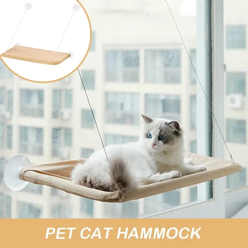 Heavy Duty Safety Cat Shelves - Cat Bed Window Hammock Cozy Perch for Cats 2