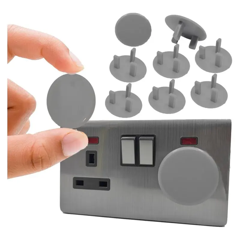 Child Safety Plug Covers for Electrical Outlets - Pack of 10 4