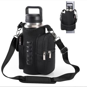 Outdoor Magnetic Sports Kettle Bag, Car Ice Ba Cup Thermos Bottle Sleeve, Diving Material Magnet Car Cup Sleeve, Drinkware