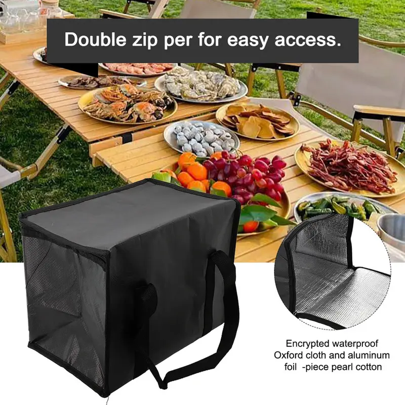 70L EXTRA LARGE COOLING COOLER COOL BAG BOX PICNIC CAMPING FOOD ICE DRINK LUNCH 1