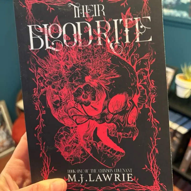 Signed by the author! Their Blood Rite paperback (plus bookmark or keyring) 3