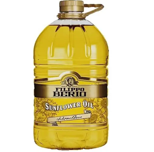 Sunflower Oil, Cooking Oil, Large Sunflower Oil, Bulk Bottle, 5l Taffy 3