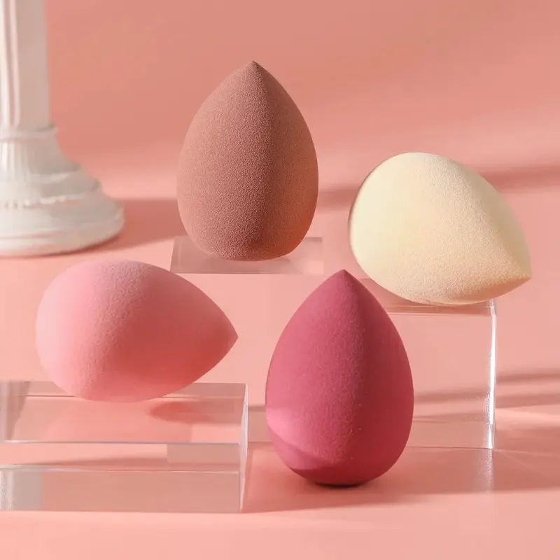 4 Pieces Makeup Sponge Blenders Blending Sponge Foundation Applicator Cosmetic Sponges makeup tools free shipping wholesale 4