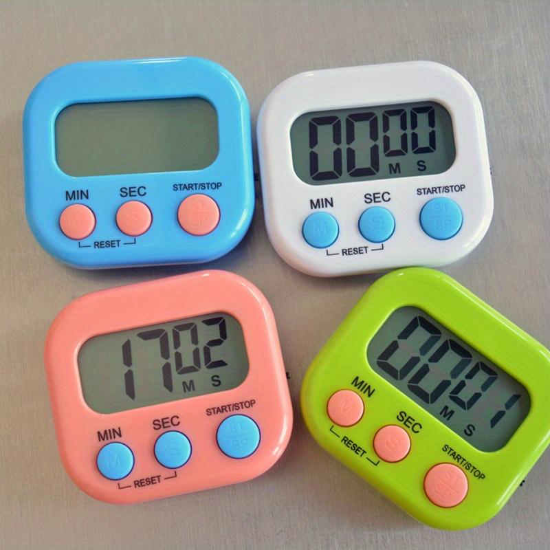 Product Introduction of 1pc Multi-Function Electronic Timer - Magnetic Digital Timers, Big LCD Display, Loud/Silent Switch Countdown Timer - For Kitchen, Gym, Classroom, Meeting & More - Perfect Gift for Students, Teachers & Chefs 3