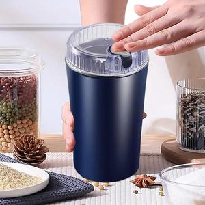 Electric Coffee Bean Grinding Machine, 1 Count Household Food Processor, Powerful Spice Grinding Machine, Grain Mills, Coffee Grinding Tool for Spices