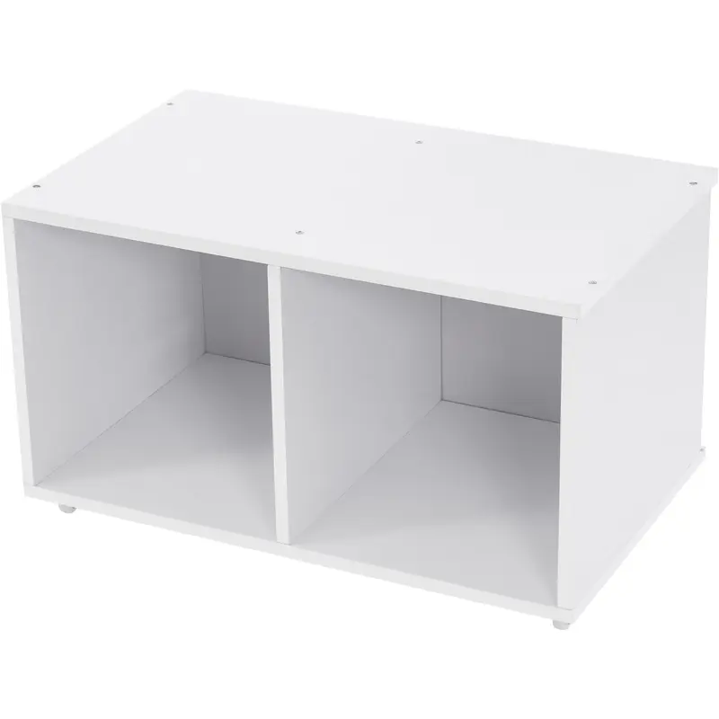 Household bed, children's bed, teen bed, 90*190cm, with drawers, with storage compartments, suitable for boys and girls, with anti-fall railings, white 6