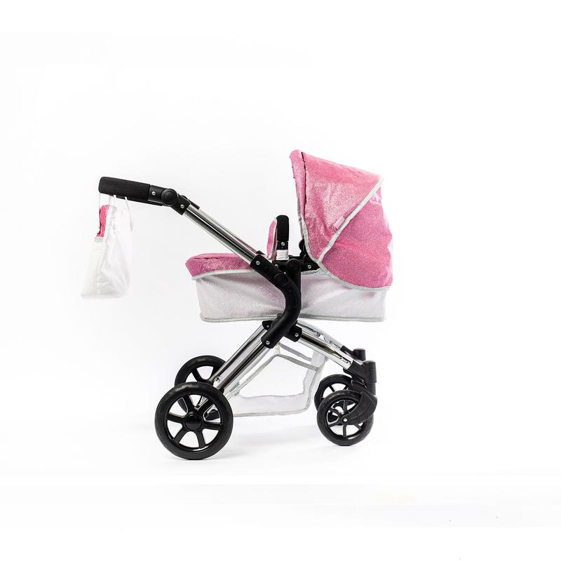 Roma Stephanie Single Dolls Pram - Sparkle 3+ years 78cm 1