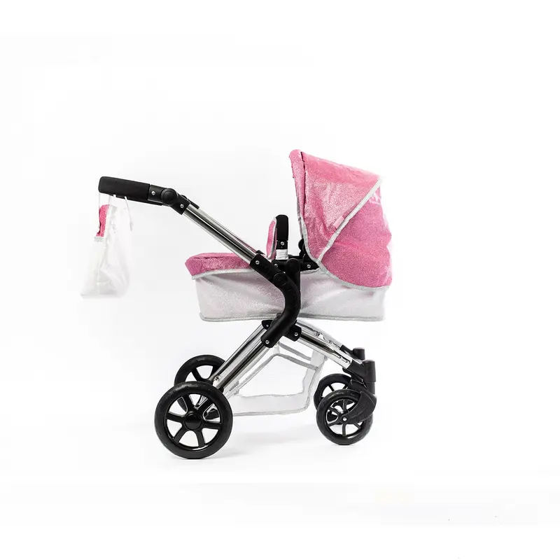 Roma Stephanie Single Dolls Pram - Sparkle 3+ years 78cm 1