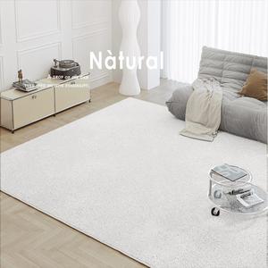 Solid Color Non-slip Soft Floor Mat, 1 Count Modern Simple Area Rug, Decorative Carpet for Home Living Room Bedroom, Lounge Rug, Home Decor, Large Living Room Rugs, Kids Bedroom Rugs