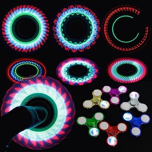 4 Pieces Fidget Spinners for Kids and Adults - Stress Relieving Sensory Toys for Boys and Girls - Perfect Gifts for Fidget Spinners Parties 6