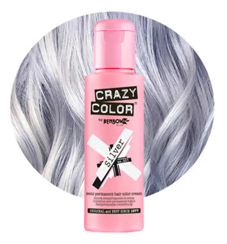 Crazy Color Semi Permanent Hair Dye Colour Cream 100ml 0