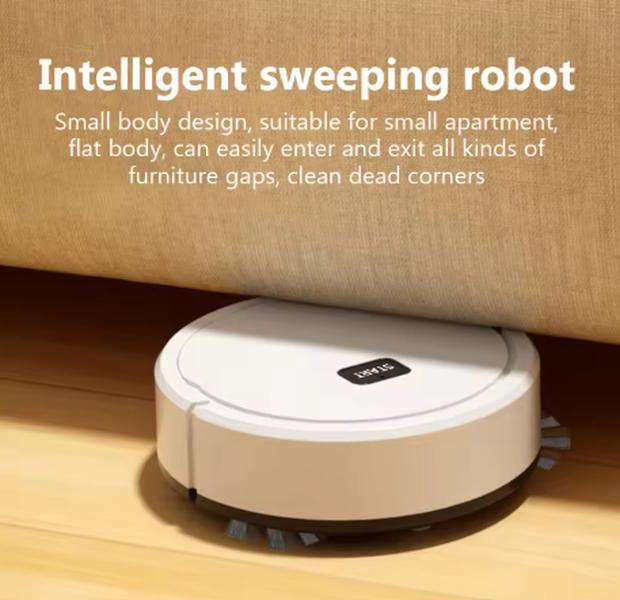 Fully Automatic Sweep Vacuum Cleaner Sweeping Robot Mopping The Floor Mini Cleaner Home Use Lazybones Intelligent 3 In1 Sweeper 6