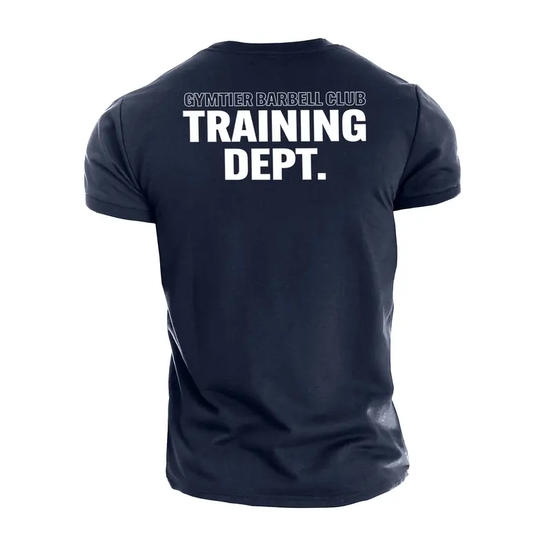 Gymtier Barbell Club - Training Dept. - Gym T-Shirt 8