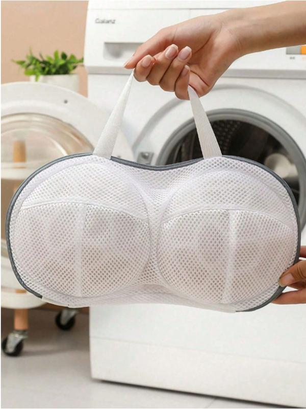 1pc Lingerie & Bra Washing Bag, Mesh Laundry Bag For Clothing Storage, Bra Drying Bag, Organizer Bag, Drying Net, With Washing Filter And Protective Home Sorting Rack, For Deformation Protection 2