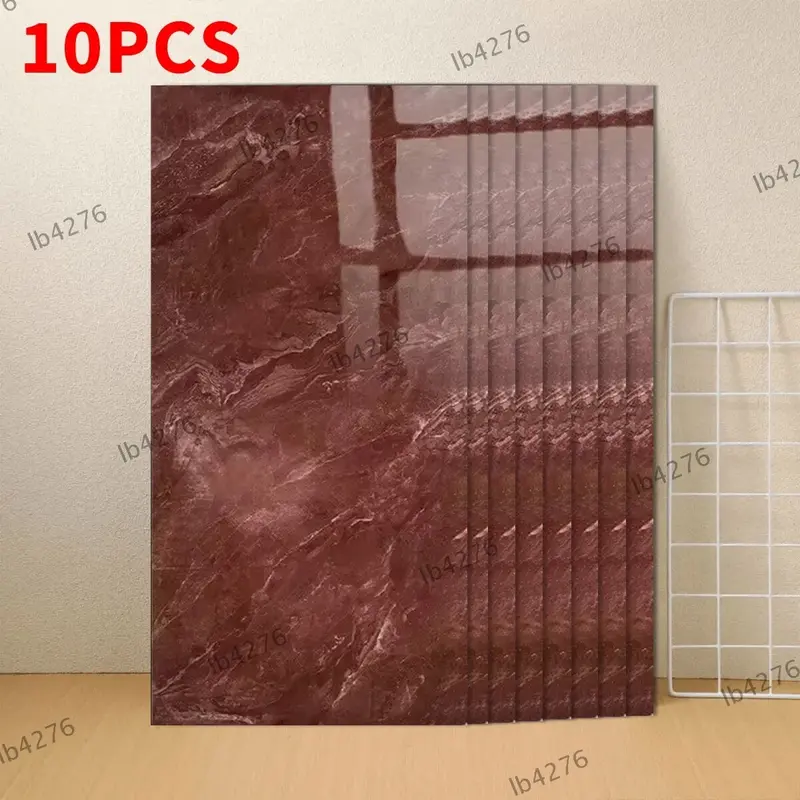 10PACK GREY Marble Matt Bathroom Panels Shower Wet Wall Kitchen Cladding PVC wall  sticker panel  wallpaper  self  adhesive 1