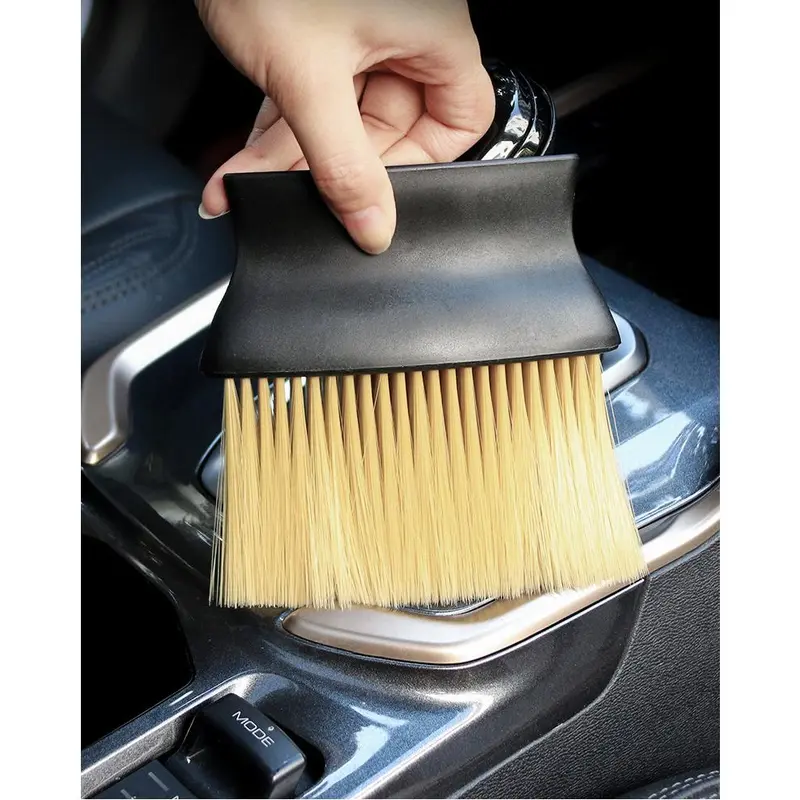 1 PCSDust Removal Brush Air Conditioning Outlet Car Wash Dust Collector Large Brush with Good Elasticity Cleaning Accessories 8