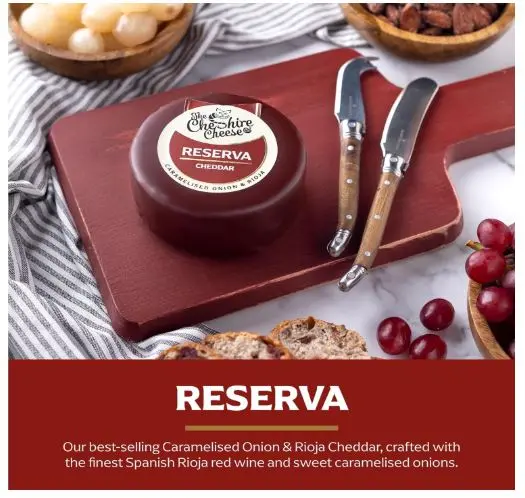 Cheshire Cheese Company | Cheese & Biscuits Favourites Deli Gift Box | Filled with 4 x Luxury Waxed Cheese Truckles, Small-Batch Cheddar Biscuits, in presentation box | Perfect for Cheese Lover 2