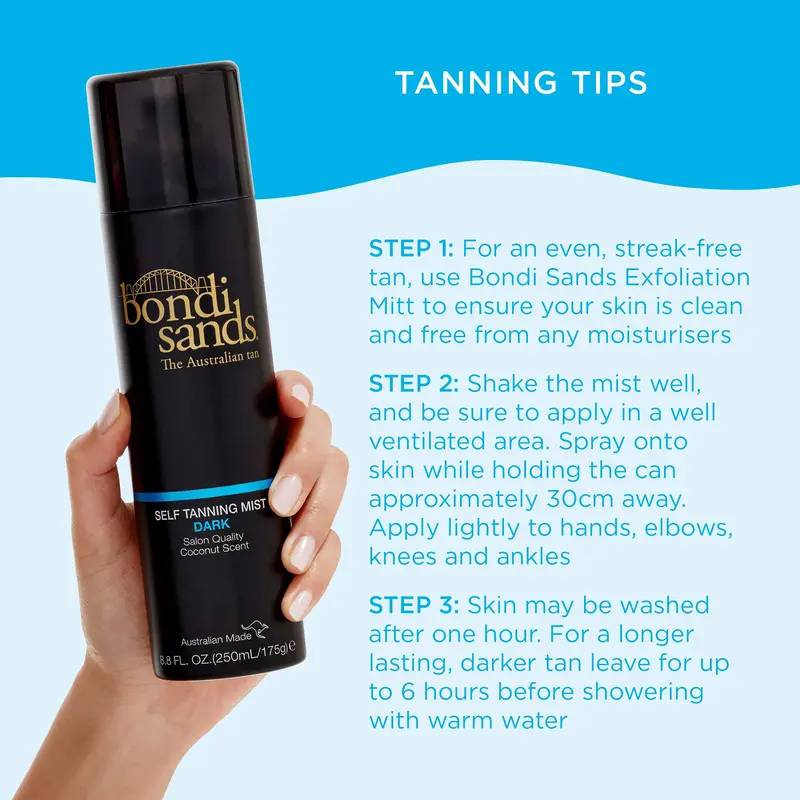 Bondi Sands Self Tanning Mist - Dark 250ml 7