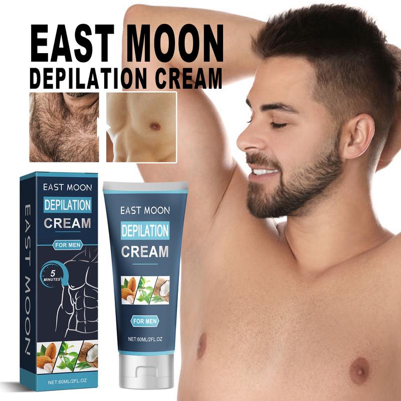 Product Introduction of Men's Hair Removal Cream – Dry & Gentle Moisturizing Skin Body Care Coconut Smooth Wax 11