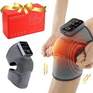 Knee Massager, 1 Count Heating Knee Massage Tool with 3 Vibration Modes, Knee Massager for Women & Men USB Rechargeable