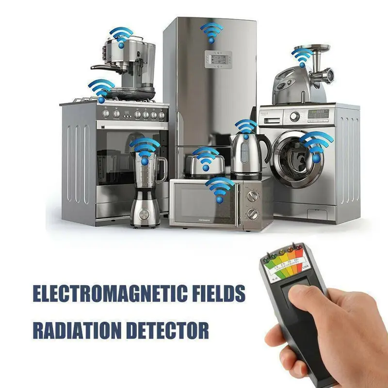 NEW! EMF Meter Hunting Magnetic Field Detector Paranormal Equipment Tool UK 7