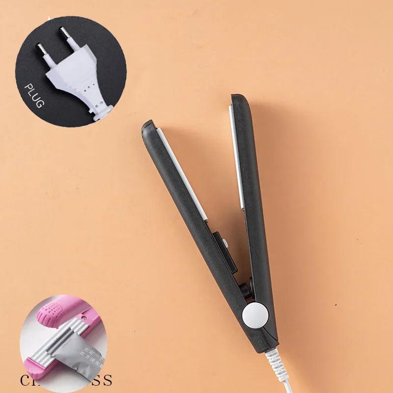 Mini Portable Heat Sealing Machine, Food Vacuum Sealer for Bags, Household Handheld Clips Sealer 1