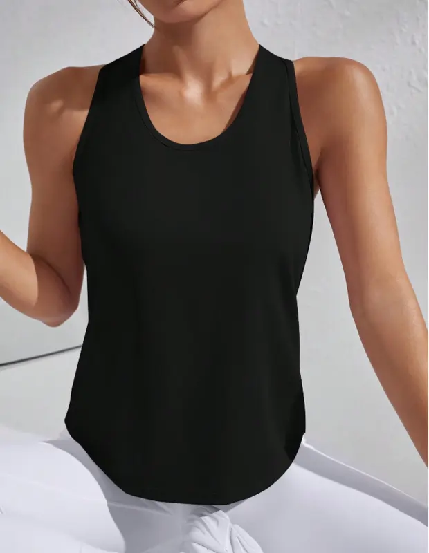 Sport Studio Letter Graphic Tank Top – Women’s Activewear Sleeveless Sports Vest 5