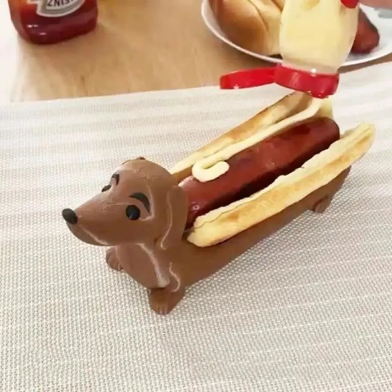 Funny Hot Dogs Sushi Serving Tray Cute Dachshund Sandwiches Dinnerplate Dachshund Dinner Plate Home Desktop Decor Lovely Gifts 1