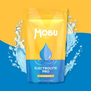 Electrolyte Pro Tablets - Sodium, Potassium, Calcium & Magnesium | Hydration & Recovery Support - Vegan MOBU UK Made