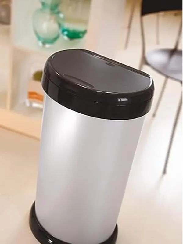 42L Moda Silver Touch Top Bin - Metal Effect!!!!