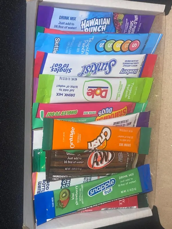 15 American Single to Go - Drink Mix Postal Box - Different Flavours to try 6