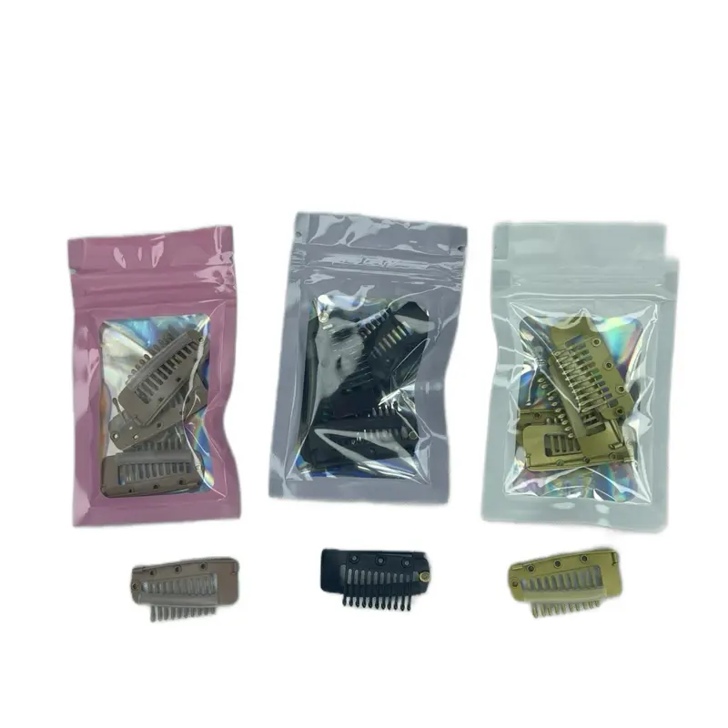 Chunni Grips 4pk - Set of 4 Grips for Dupatta Headwear in Gold, Black, and Pink