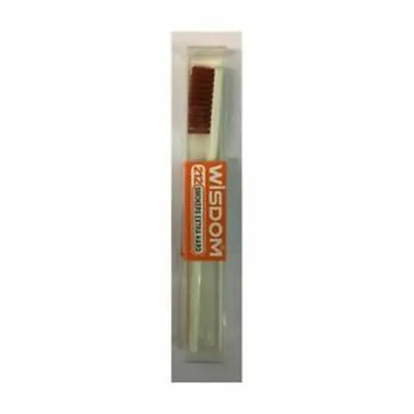 Original Wisdom 212 Smokers Extra Hard Brown Bristle Toothbrush