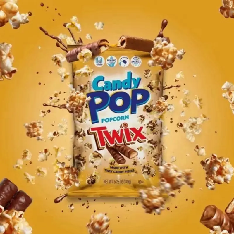 TWIX Candy Pop Popcorn Twix 29g - Limited Edition Twix popcorn 1