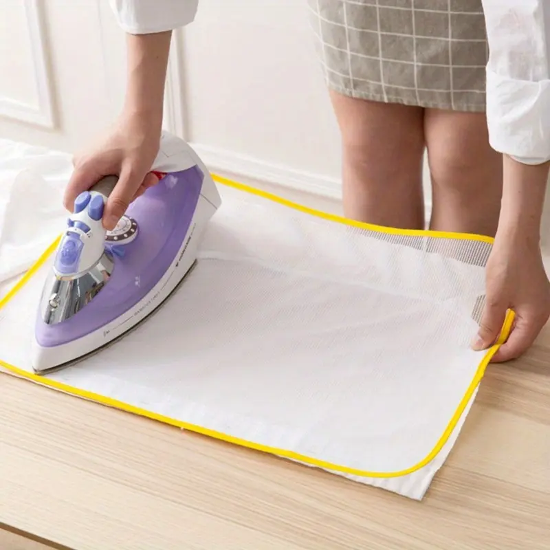 6pcs High-Temperature Resistant Ironing Cloths, 80.01cm x 39.88cm - Durable Plastic Heat Insulation Mats for Safe Ironing, Random Colors, Ideal for Home & Dorm Use 3