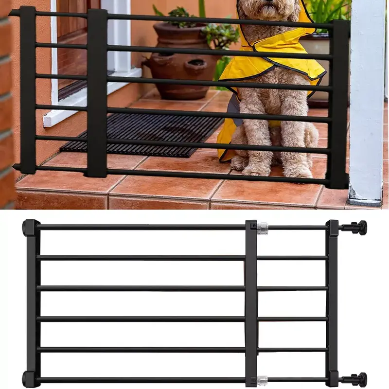 Shophoria 101 Pet Safety Gate for Small Dogs and Babies - Indoor Stair and Fence Guard 1