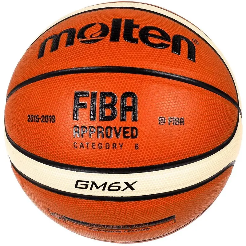 Molten BGM6X/IRE FIBA Approved Basketball - Premium PU Leather - Official Size 6 (28.5") Women's Game Ball - Limited Irish Edition 1